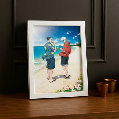 Cadre Photo Jujutsu Kaisen - Plage