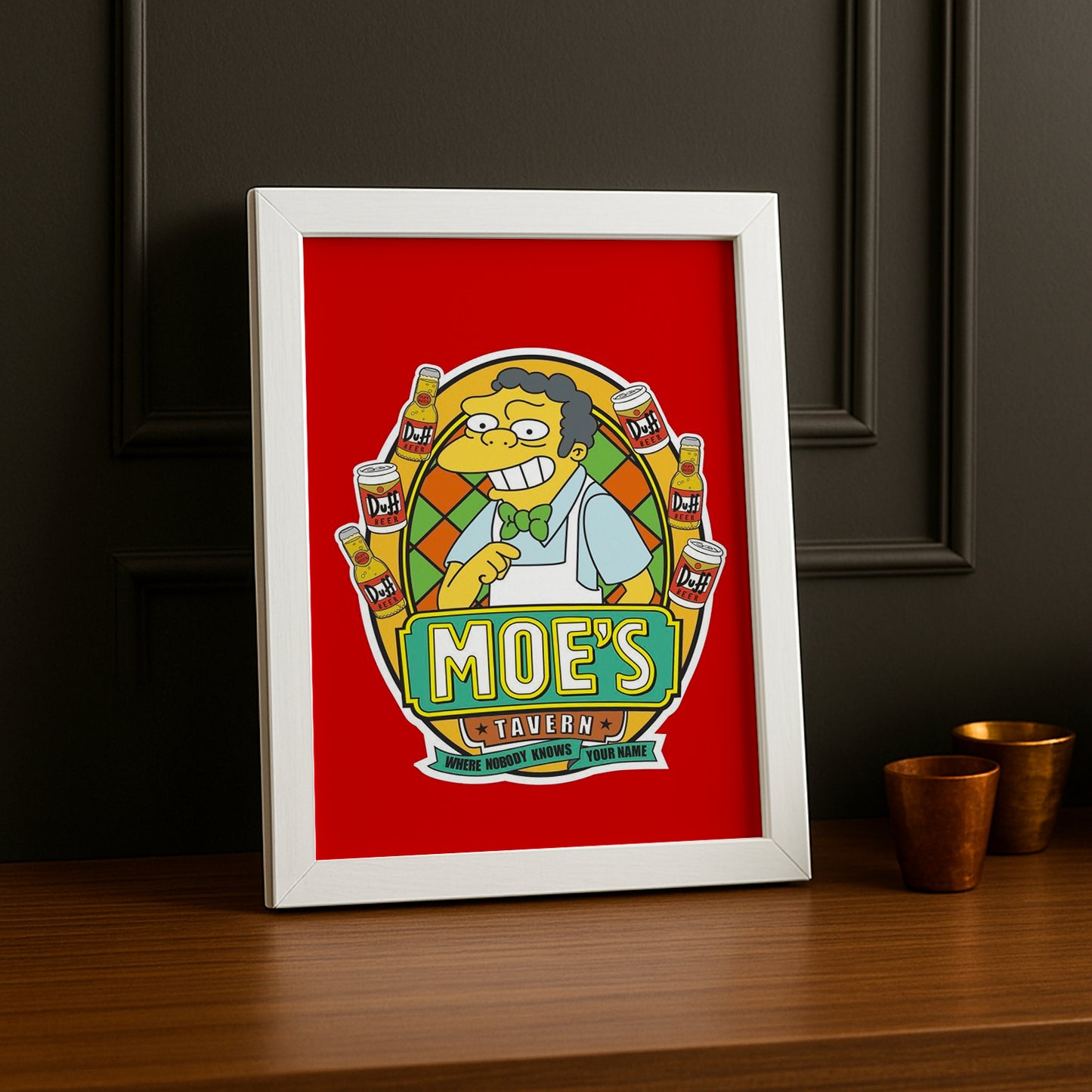 Cadre Photo Les Simpsons - Moe's