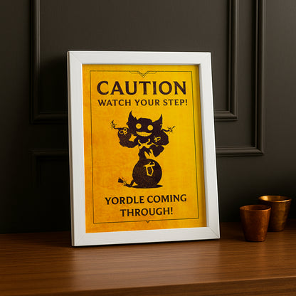 Cadre photo League of Legends Ziggs