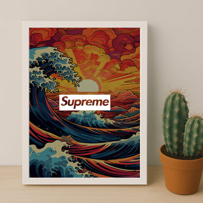 Cadre photo Supreme - Sunset Wave