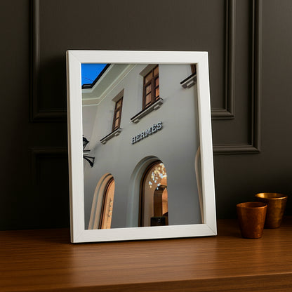 Cadre photo Hermès - Aesthetic Facade