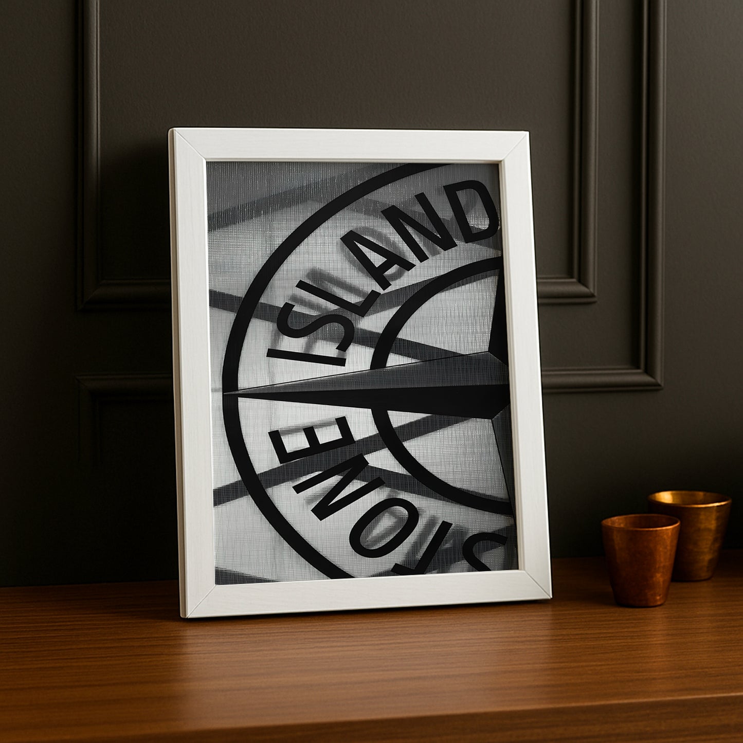 Cadre photo Stone Island horloge