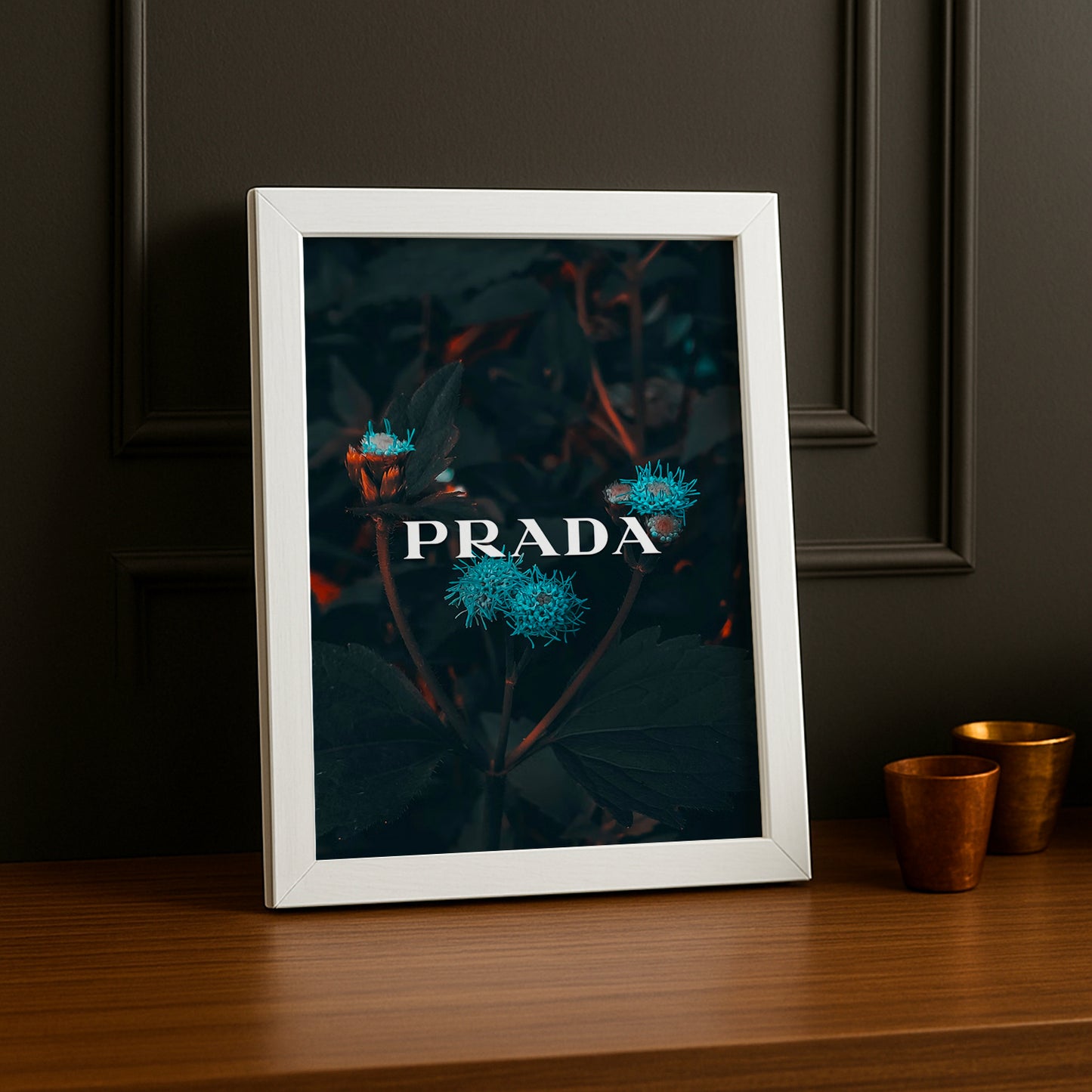 Cadre Photo Prada - Aesthetic Flowers