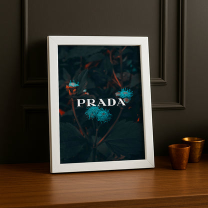 Cadre Photo Prada - Aesthetic Flowers