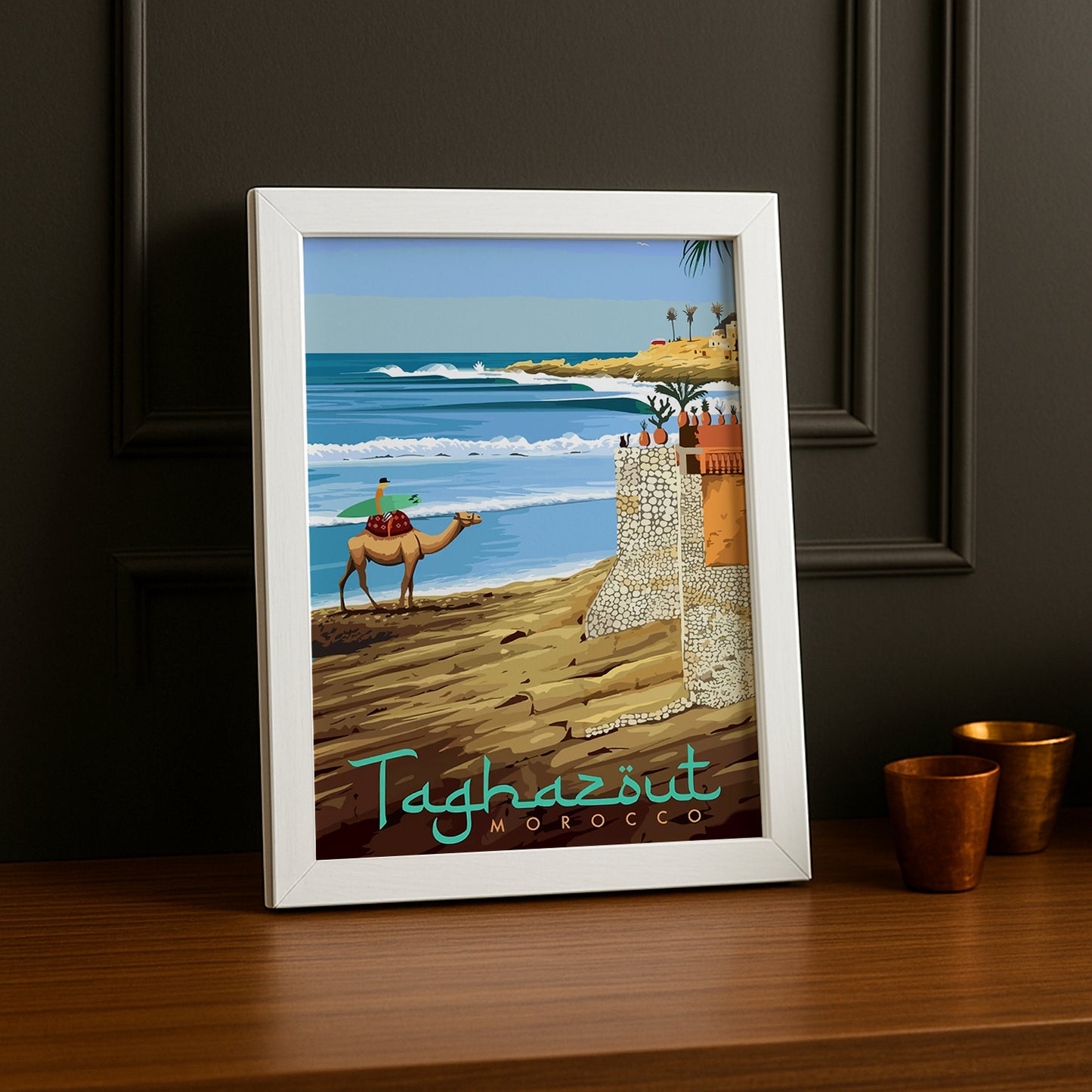 Taghazout Maroc - Cadre photo