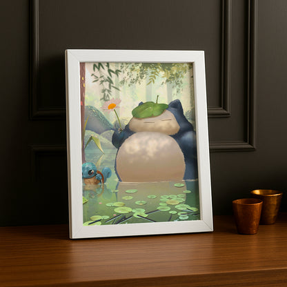 Cadre photo de Ronflex Pokémon