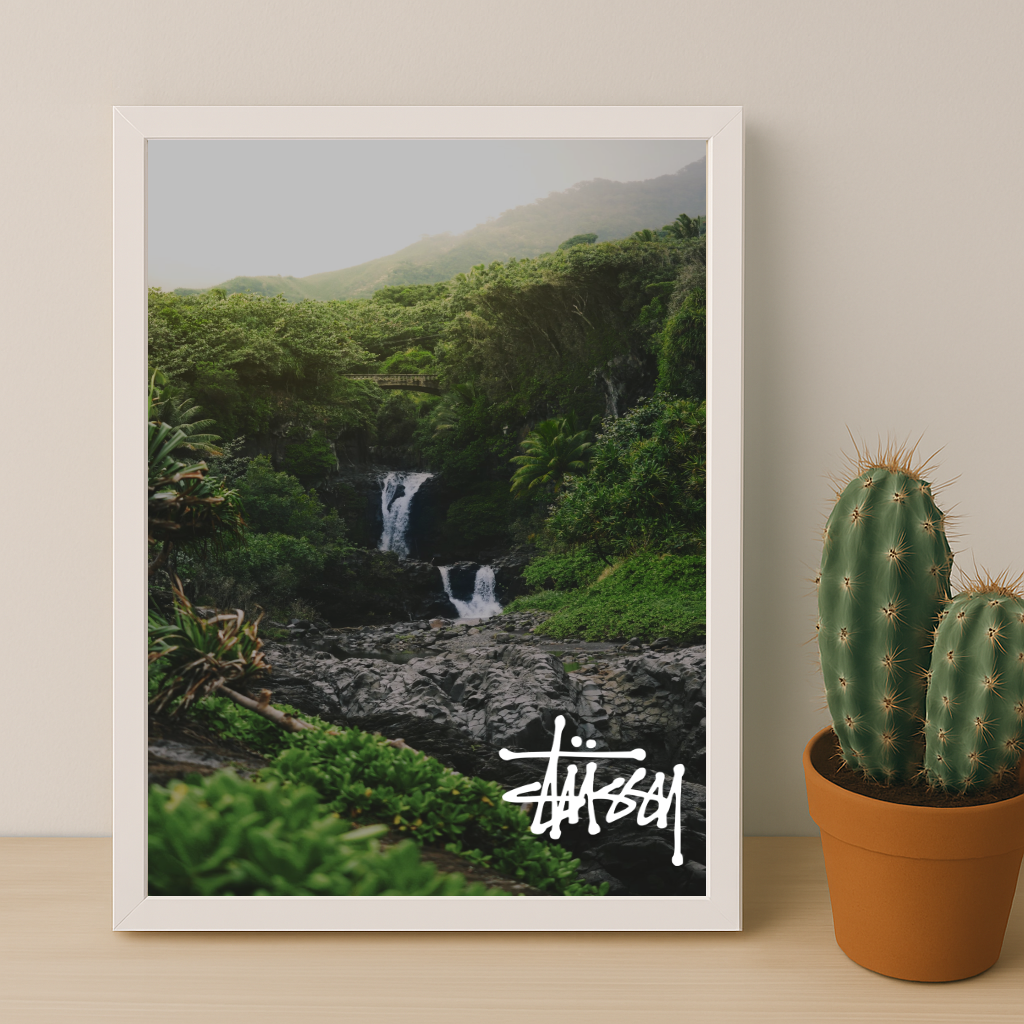 Cadre photo Stüssy - Natural