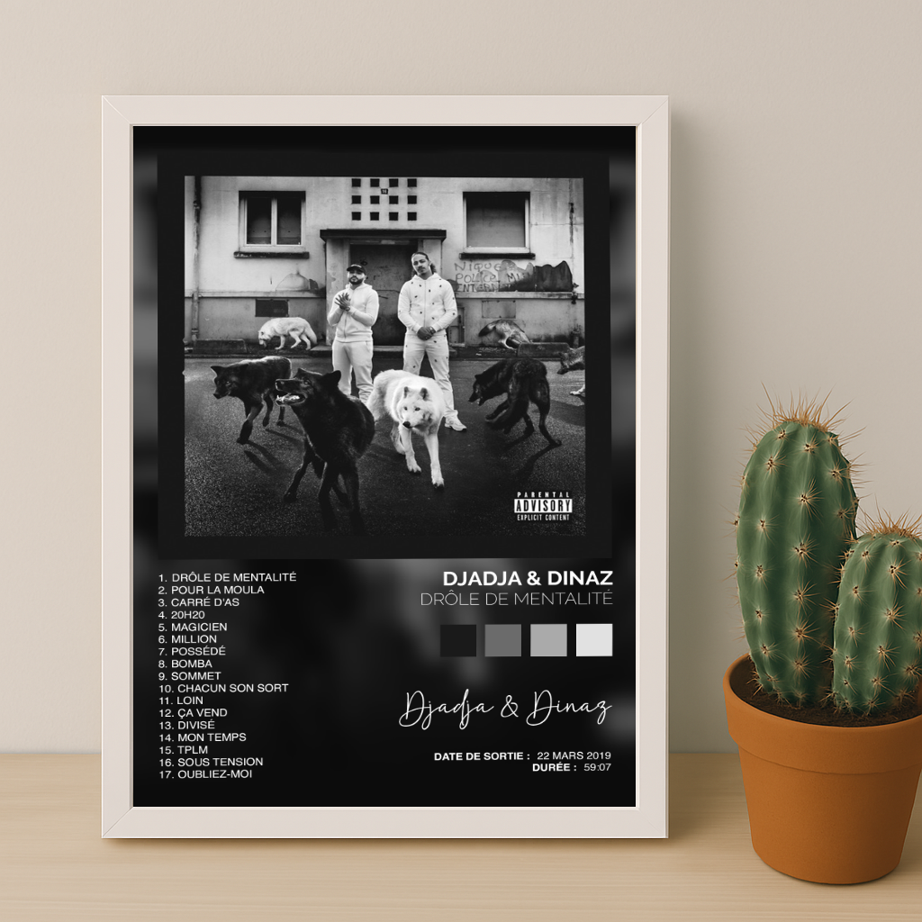 Cadre photo Album - Drôle de Mentalité Djadja & Dinaz