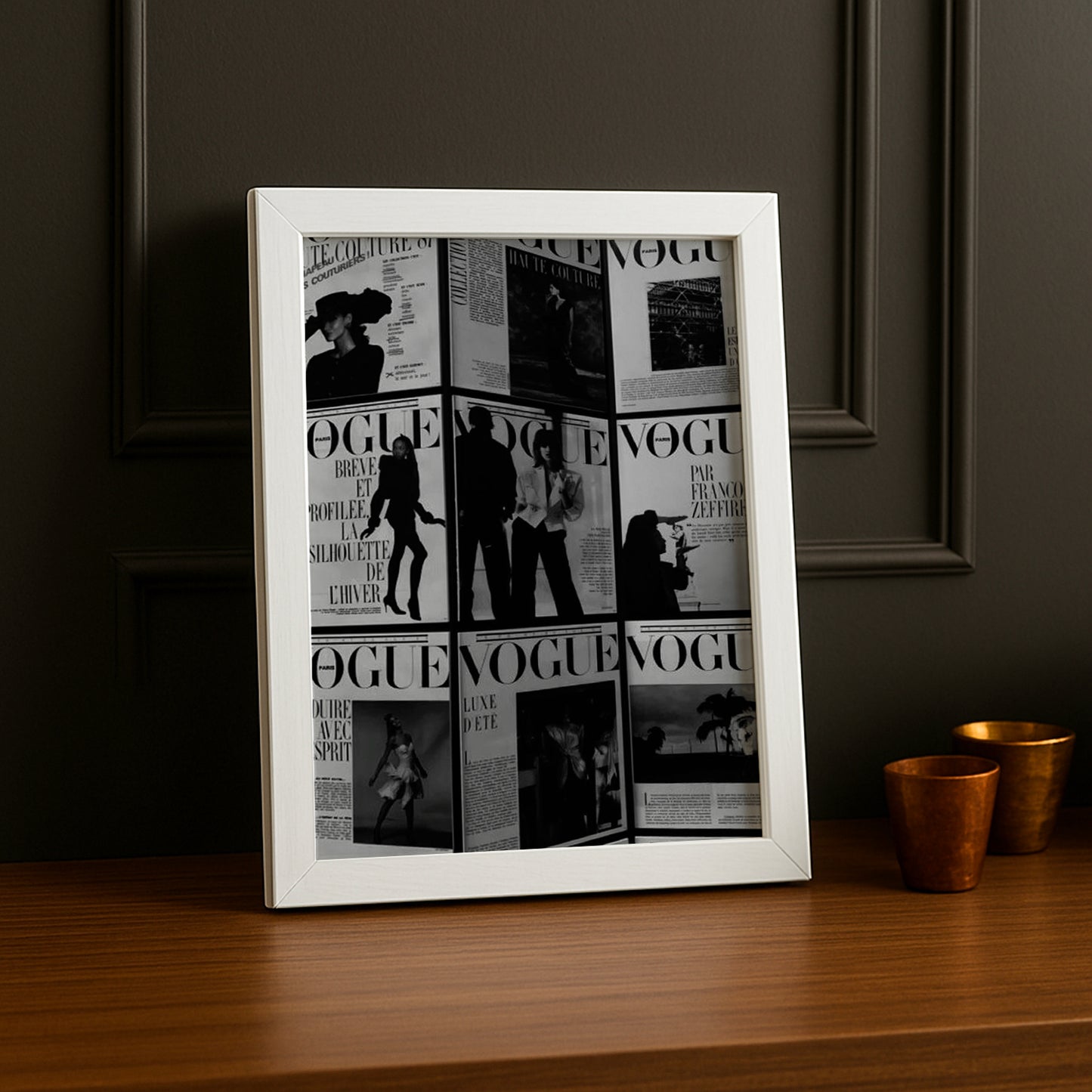 Poster Photo Vogue - Journaux