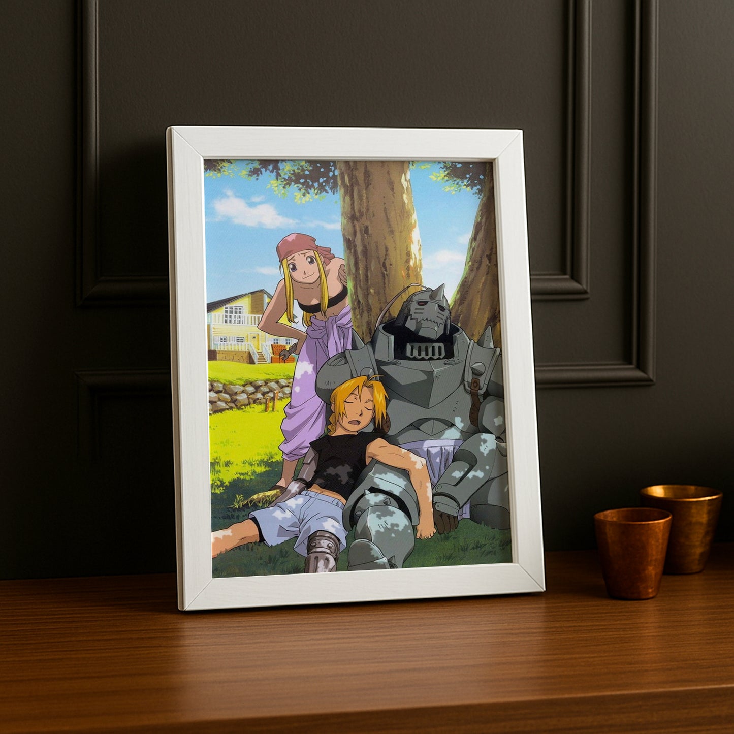 Cadre Photo Full Metal Alchemist - Team