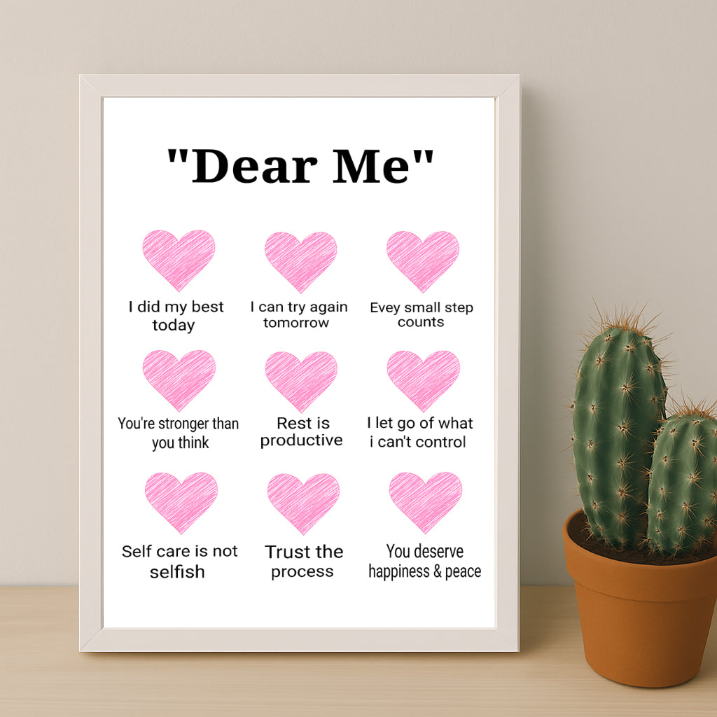 Cadre photo Citation - Dear Me