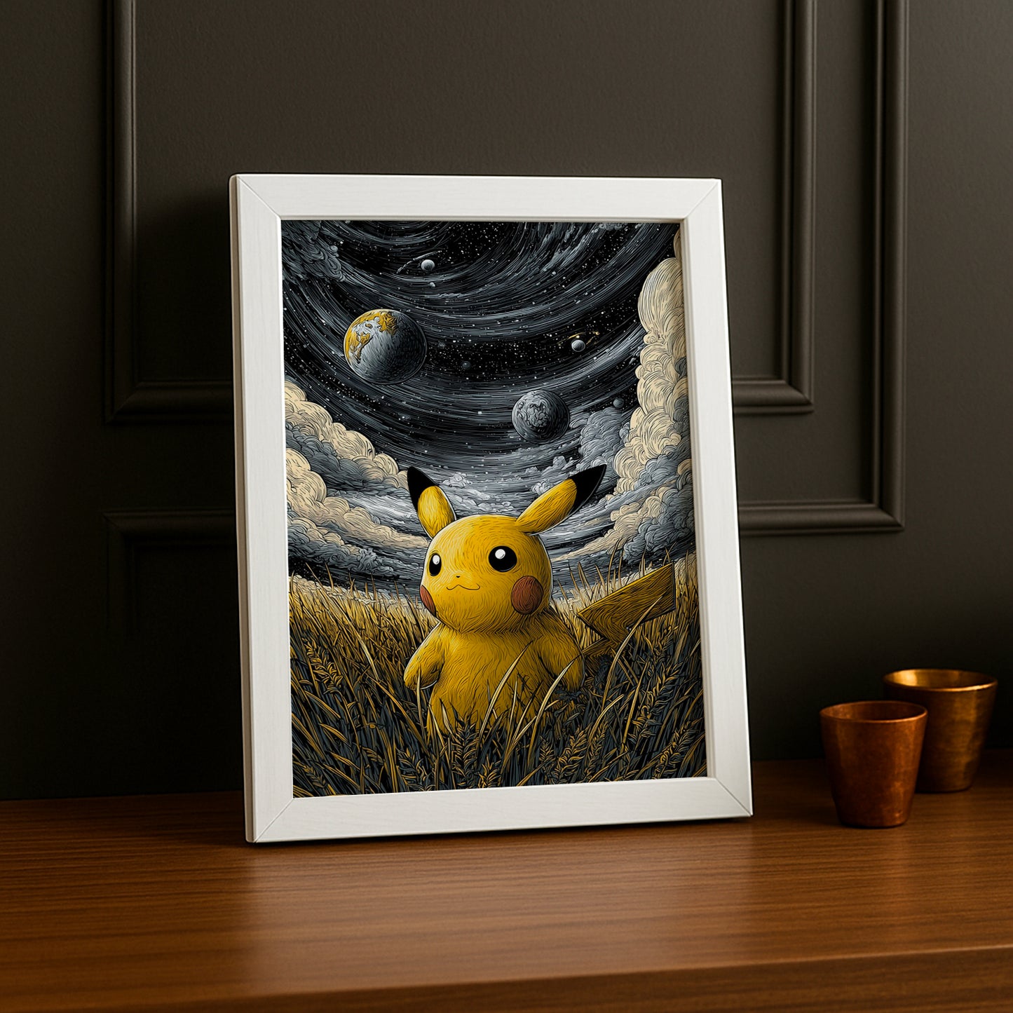 Cadre Photo Pokémon - Pikachu Aesthetic