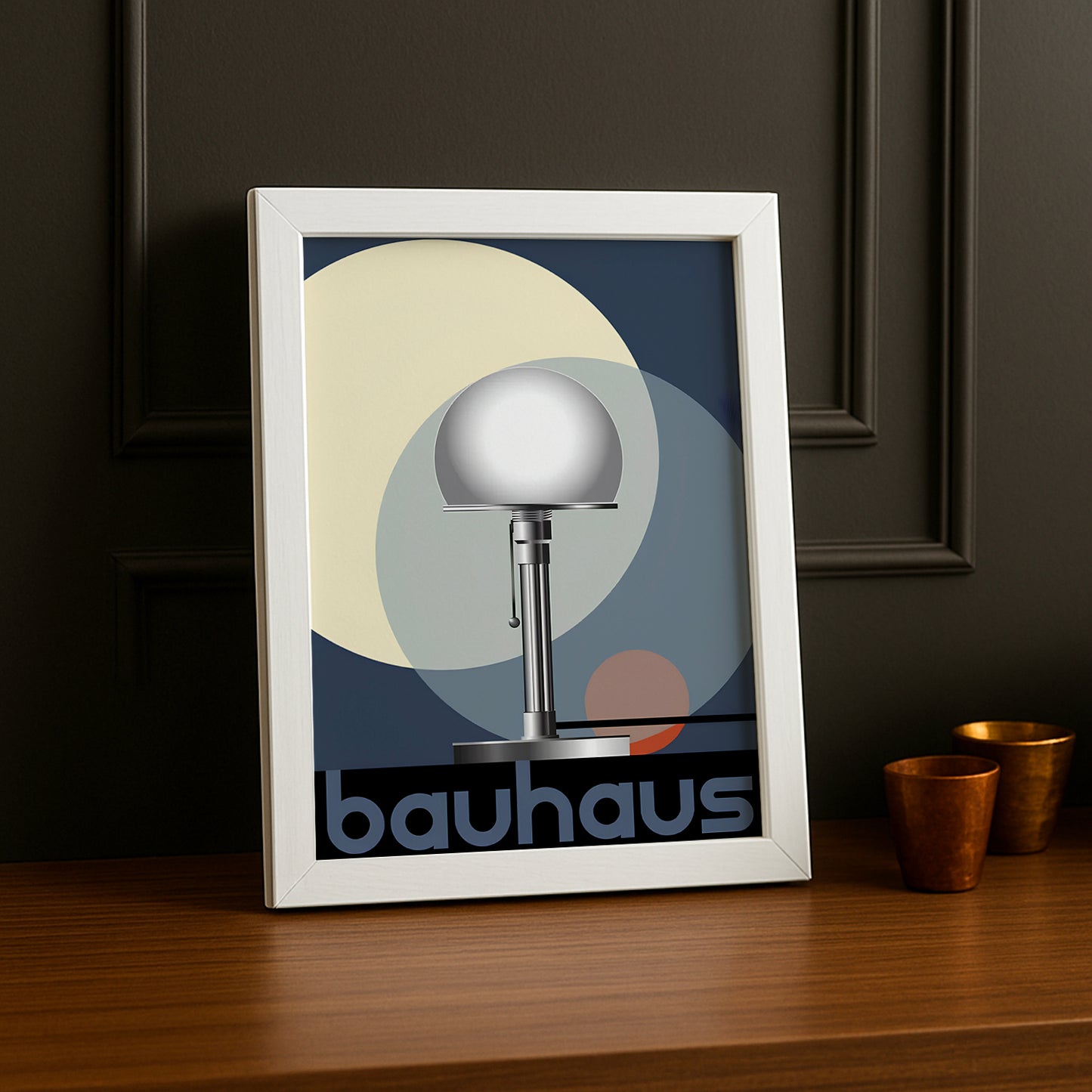 Cadre photo Bauhaus Lampe