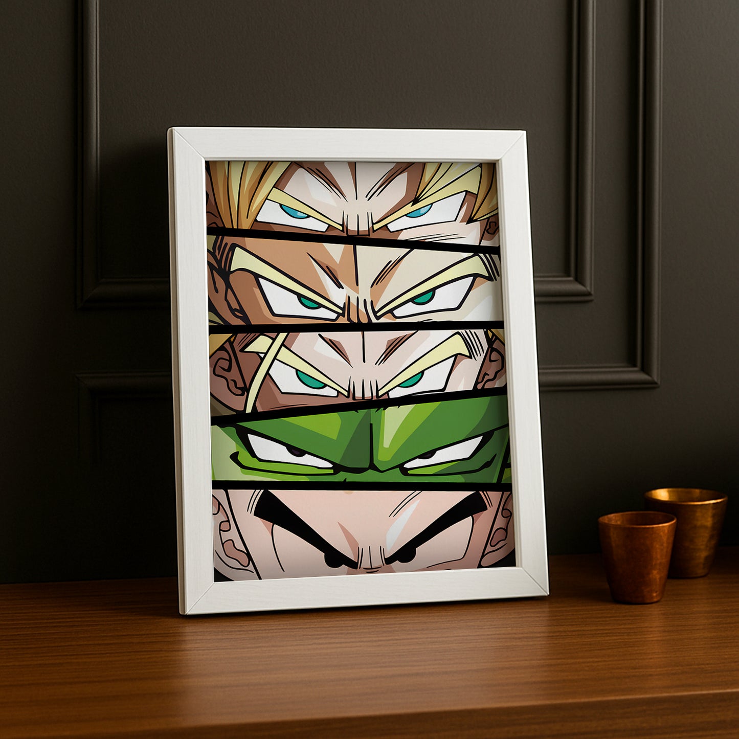 Poster Dragon Ball Z - Eyes Heroes