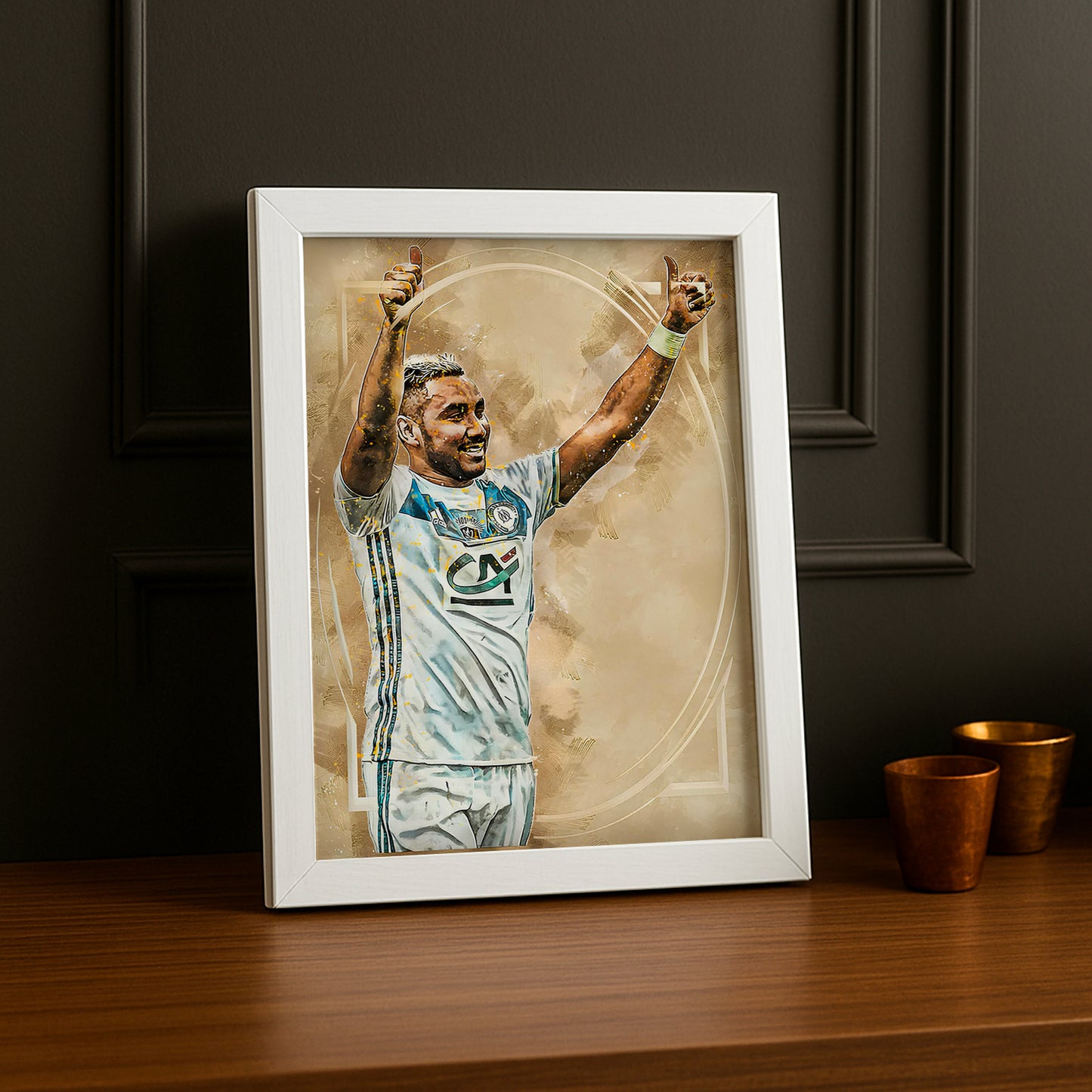 Olympique de Marseille Dimitri Payet - Poster