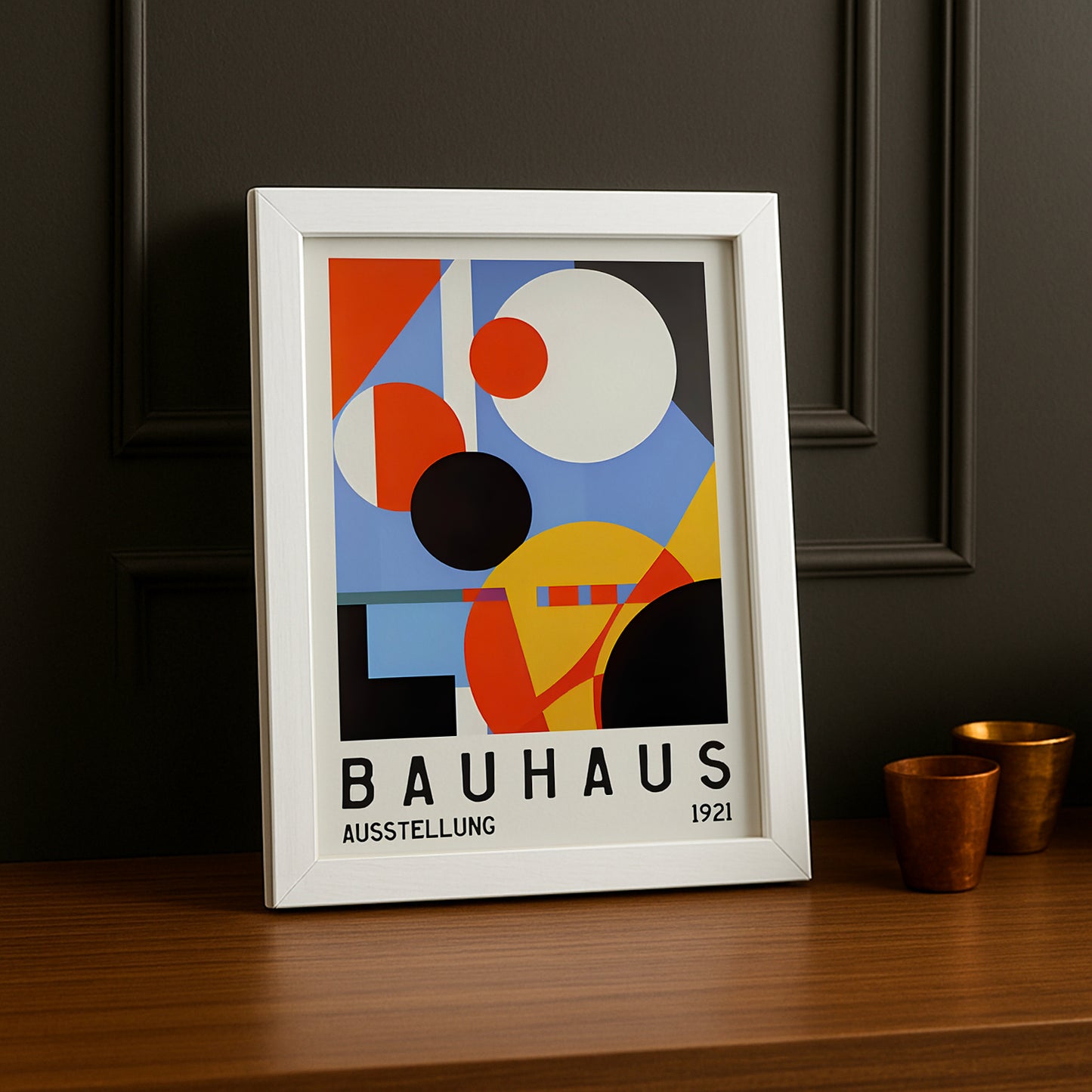Cadre photo Bauhaus Ausstellung 1921