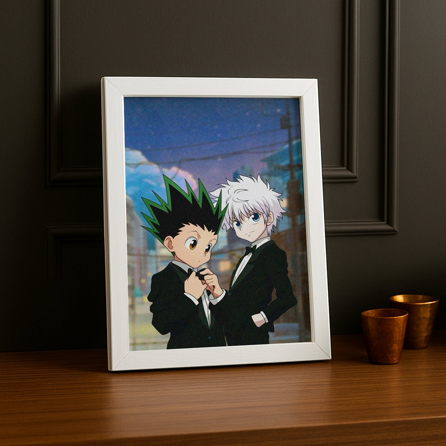 Cadre Photo Hunter x Hunter - Gon x Kirua Costard