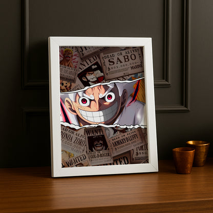 Cadre photo Luffy One Piece