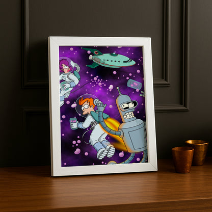 Cadre Photo Futurama - Space