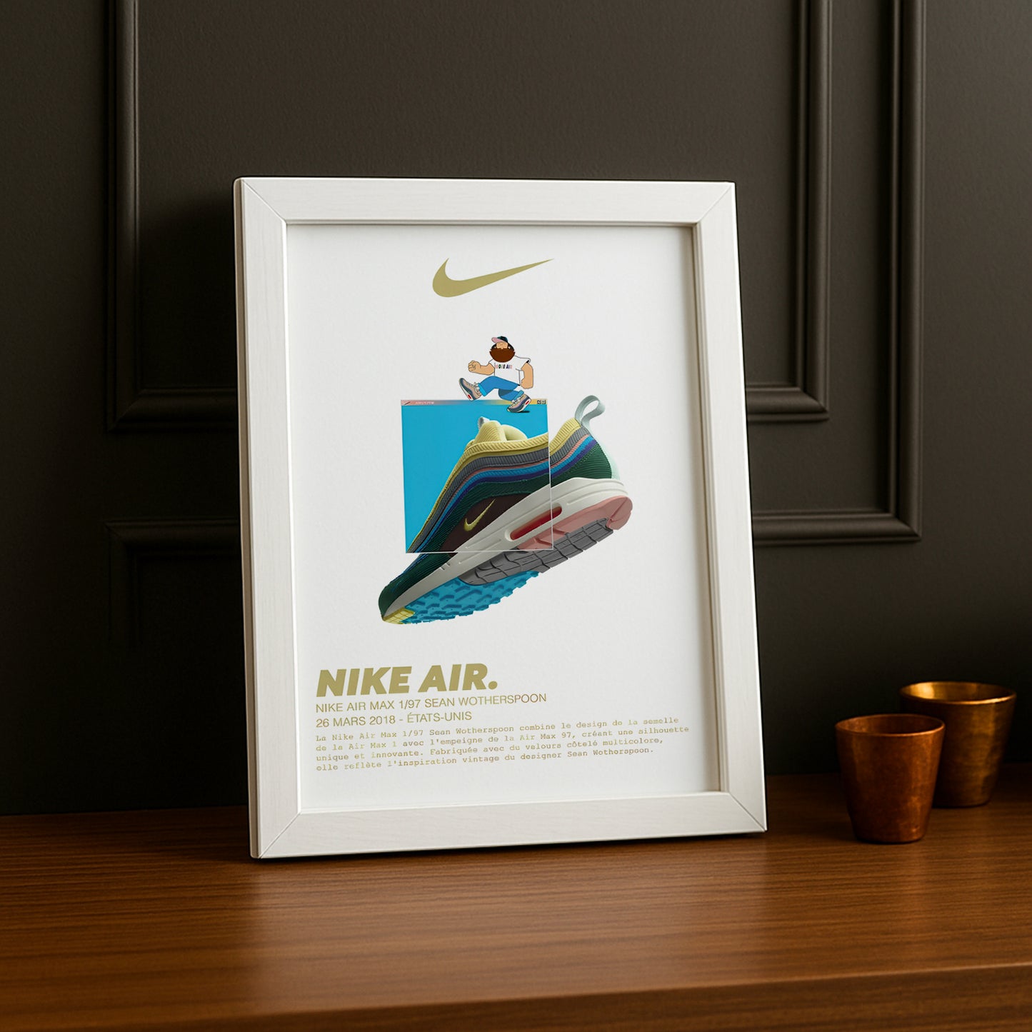 Nike Air Max 1/97 Sean Wotherspoon Fotorahmen 
