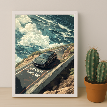 Porsche Cayenne - Poster