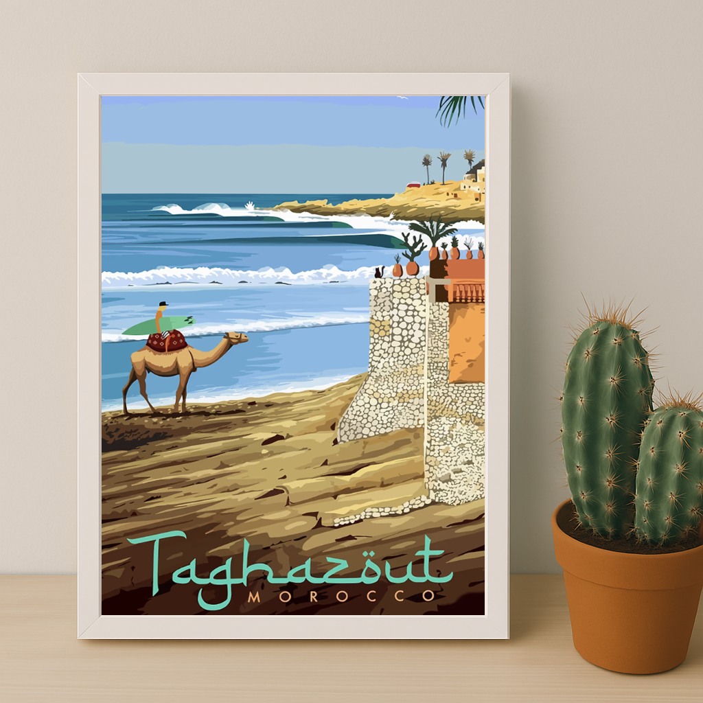 Taghazout Maroc - Cadre photo