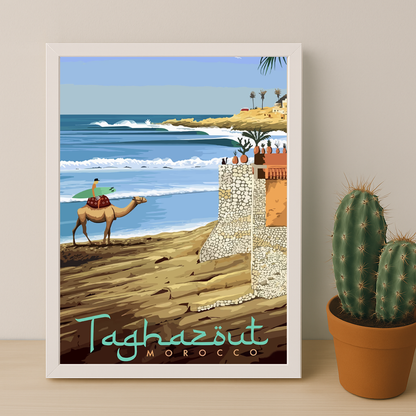 Taghazout Maroc - Cadre photo