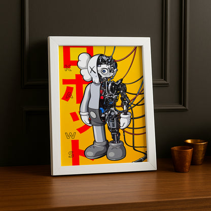 Cadre photo Kaws Robot