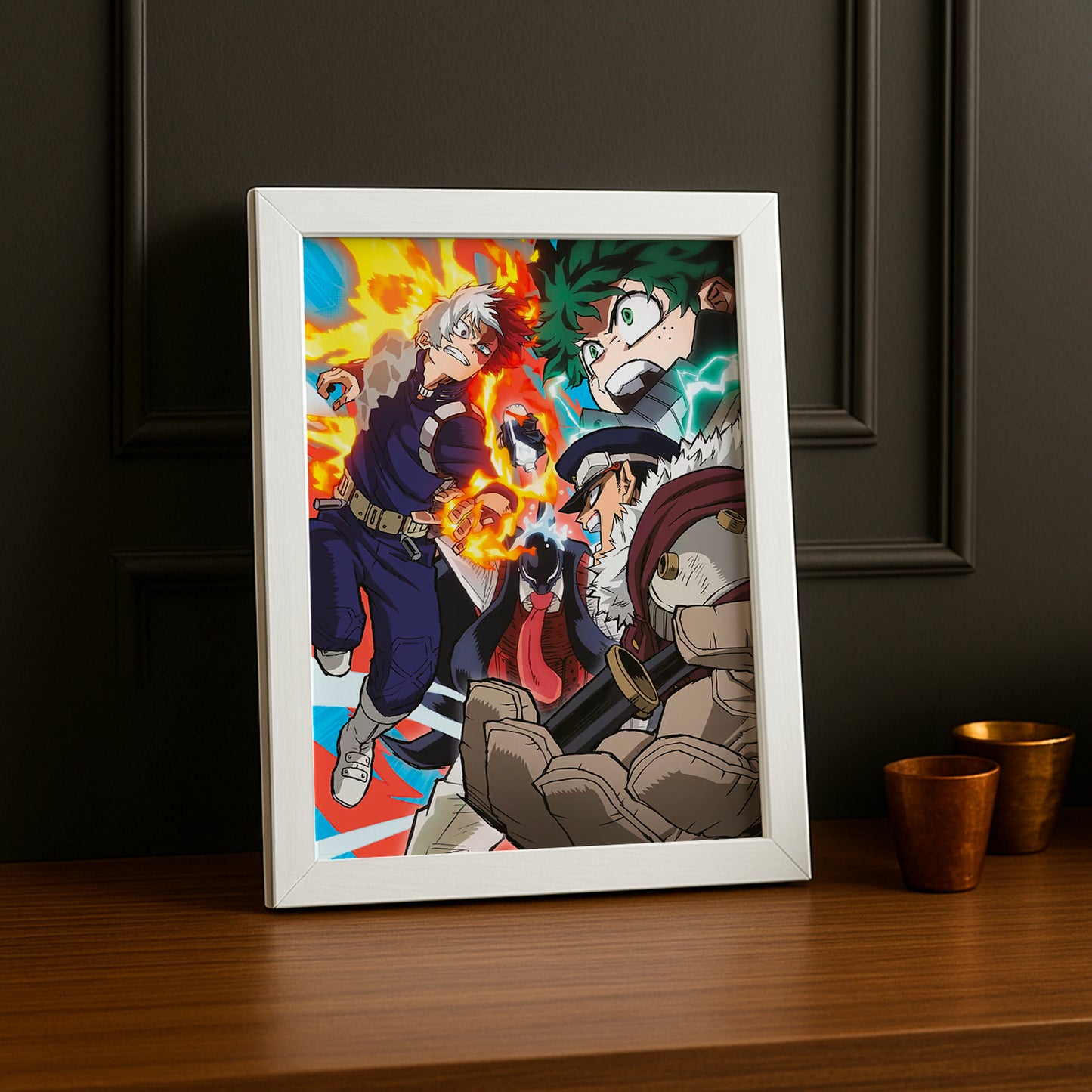 Cadre Photo My Hero Academia - FIGHT