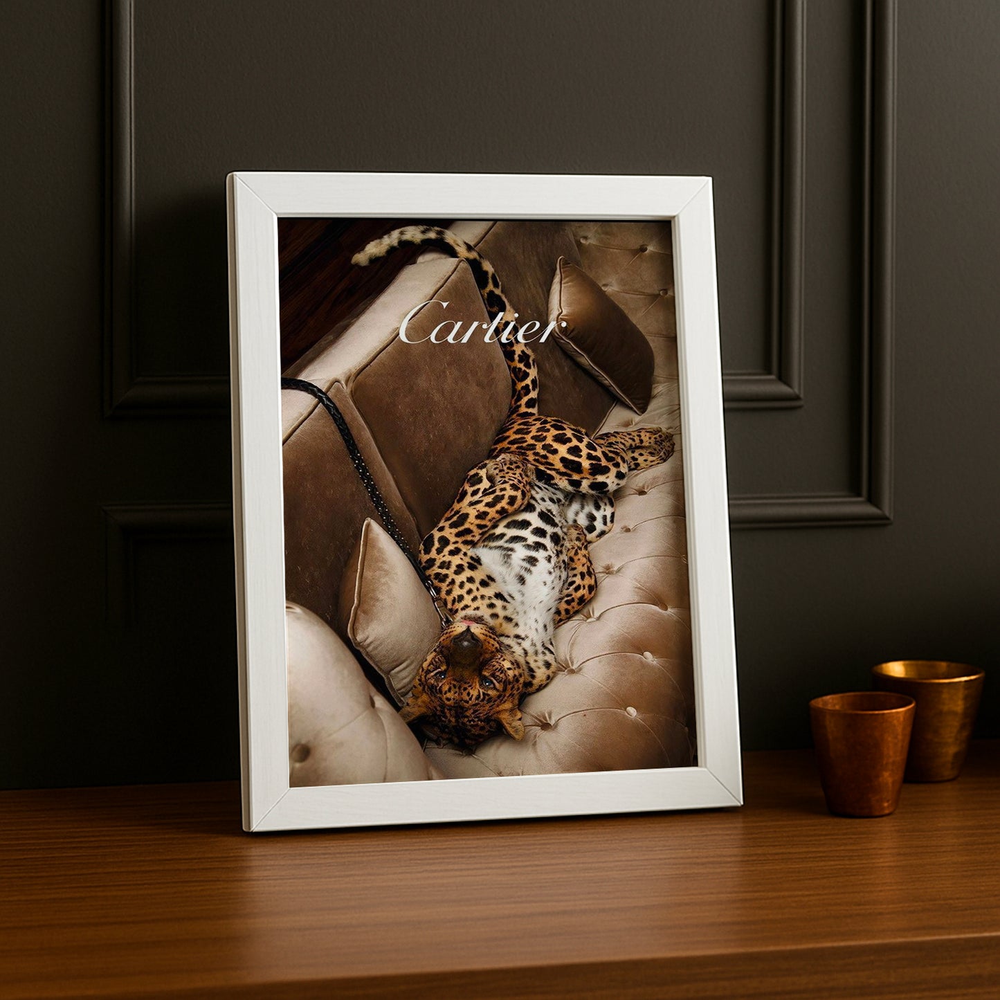 Cadre photo Cartier - Panthère Canapé