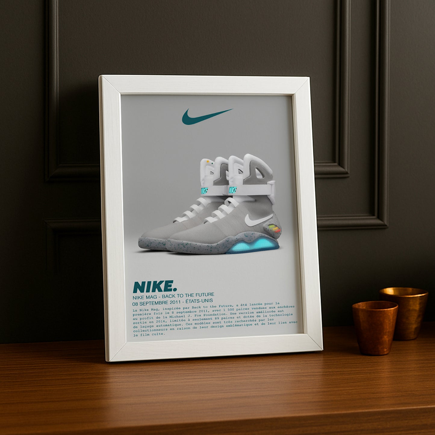 Nike MAG „Zurück in die Zukunft“-Fotorahmen 