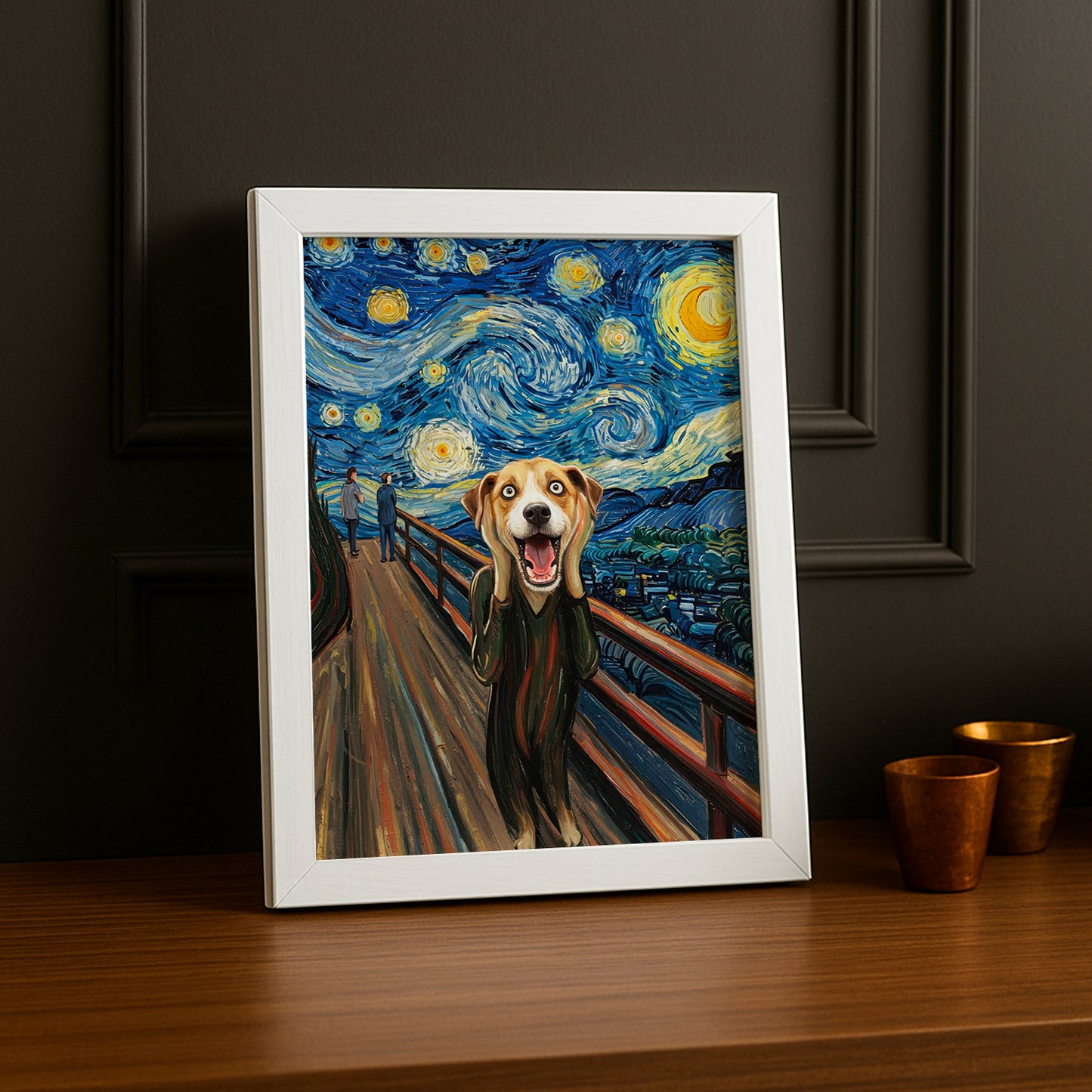 Cadre Photo Chien - Chocked