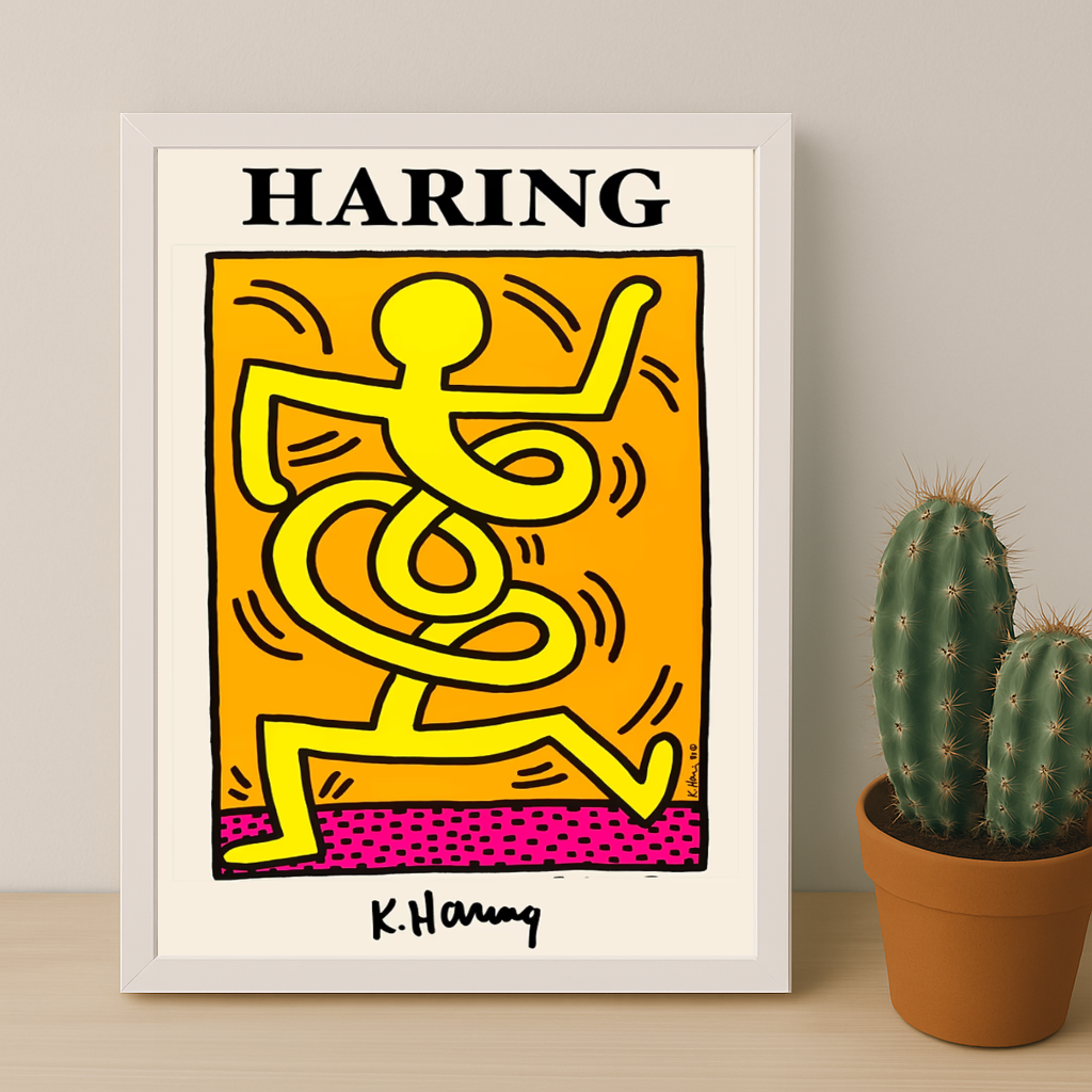 Cadre photo Keith Haring Poster