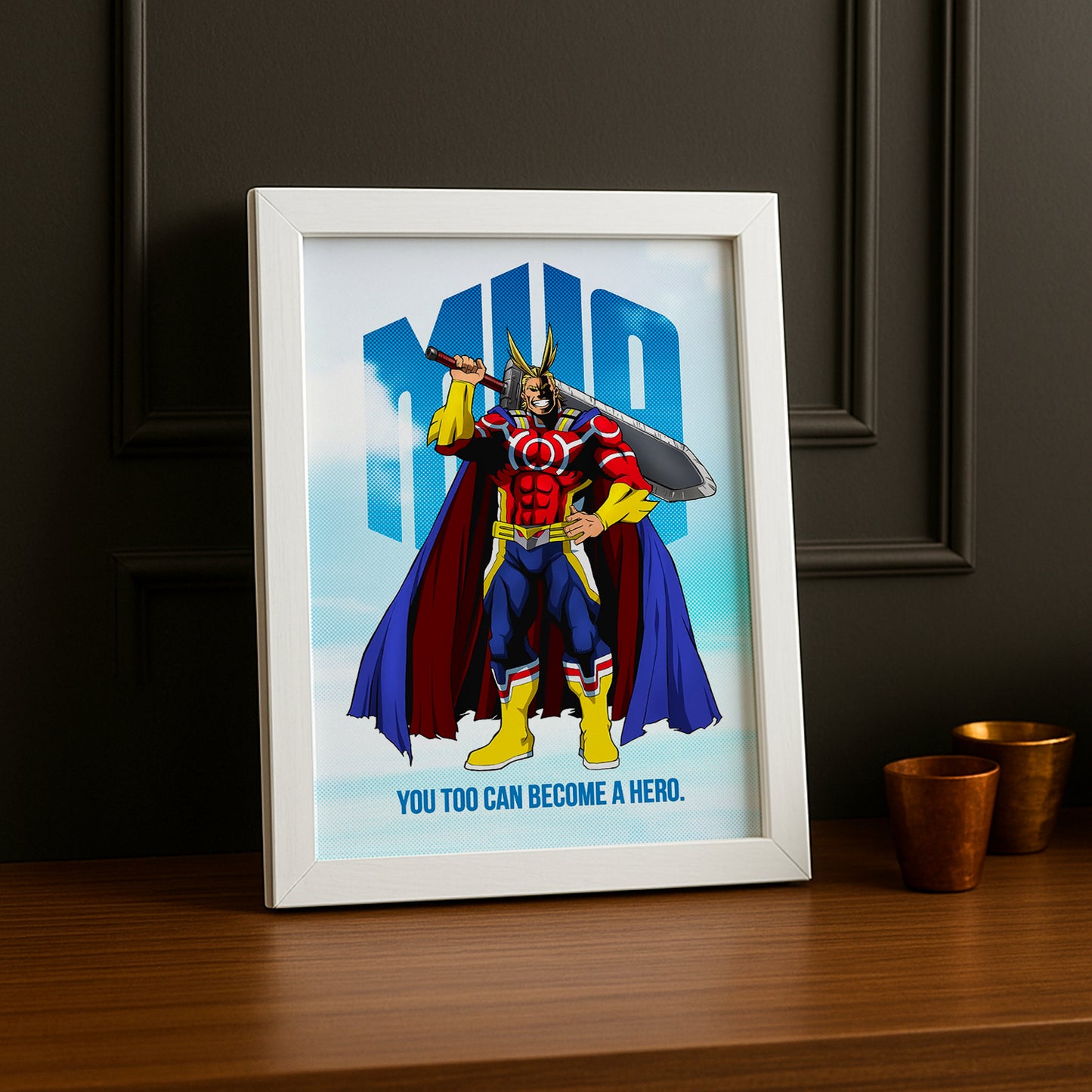 Cadre Photo My Hero Academia - All Might Be a Hero