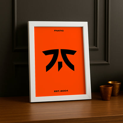 Cadre Photo Fnatic - Orange