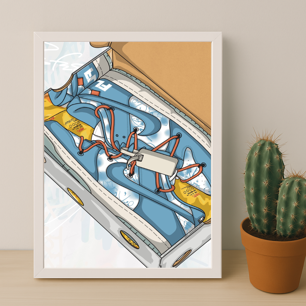 Poster Nike Sneakers box