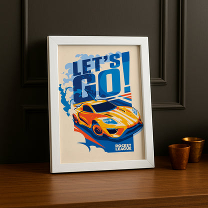 Cadre Photo Rocket League - Let's Go