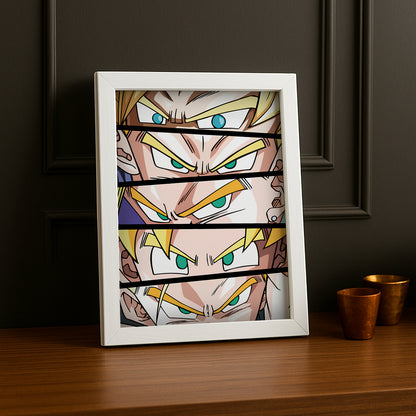 Poster Dragon Ball Z - Eyes Super Saiyans