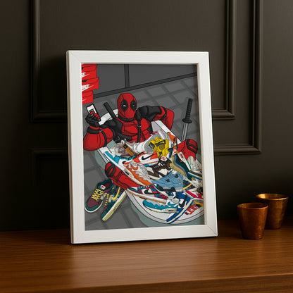 Cadre Photo Nike - Deadpool