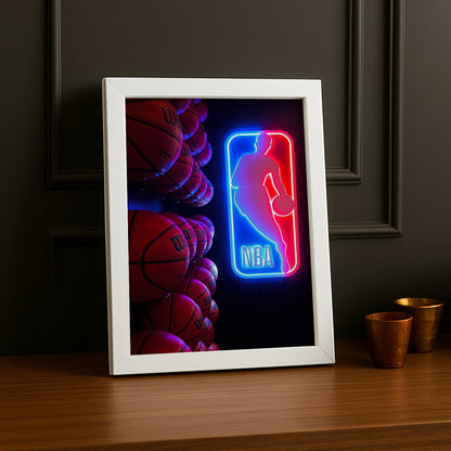 Cadre photo NBA - Led