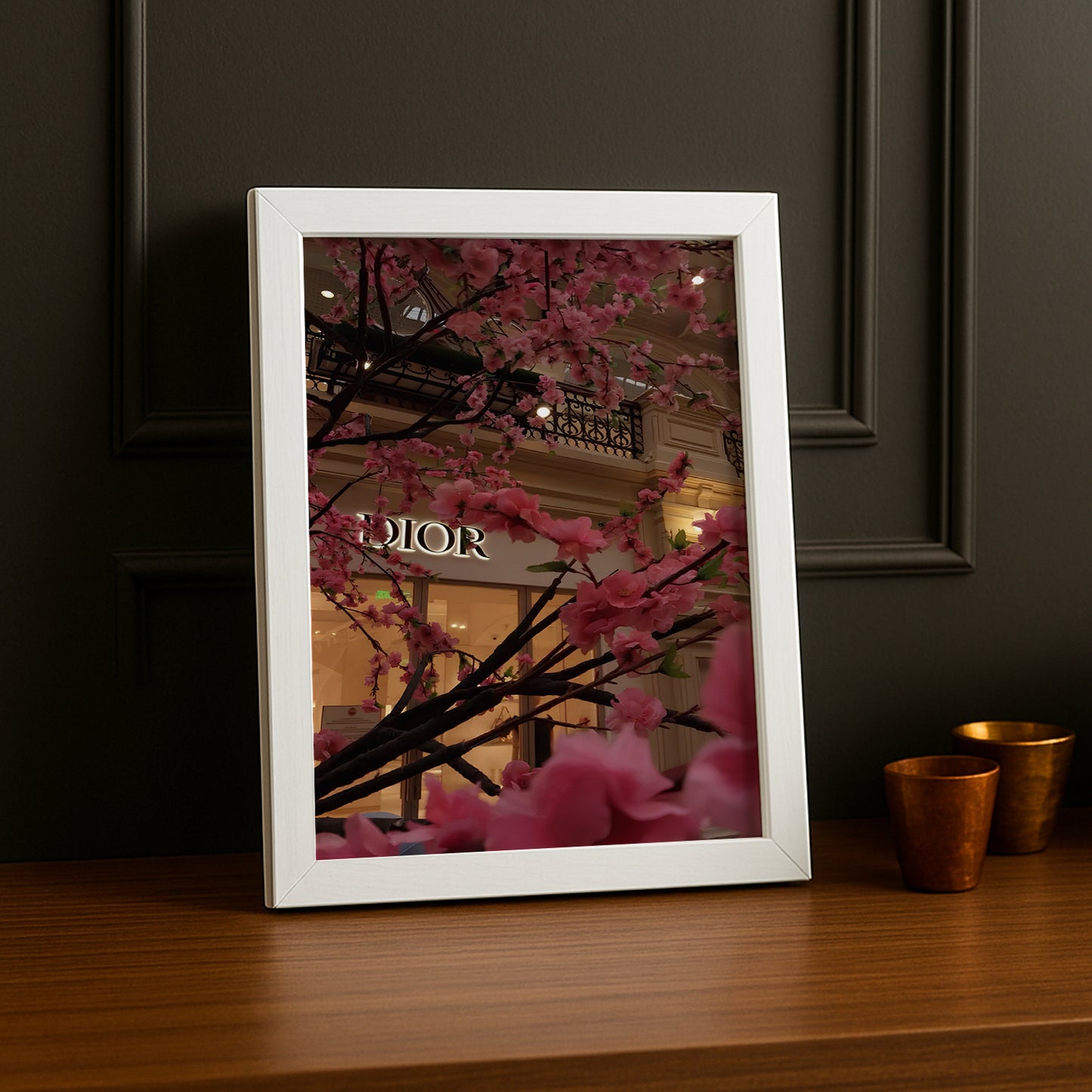 Cadre photo Dior Aethestic Pink Rose