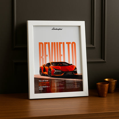 Poster Voitures - Lamborghini Revuelto