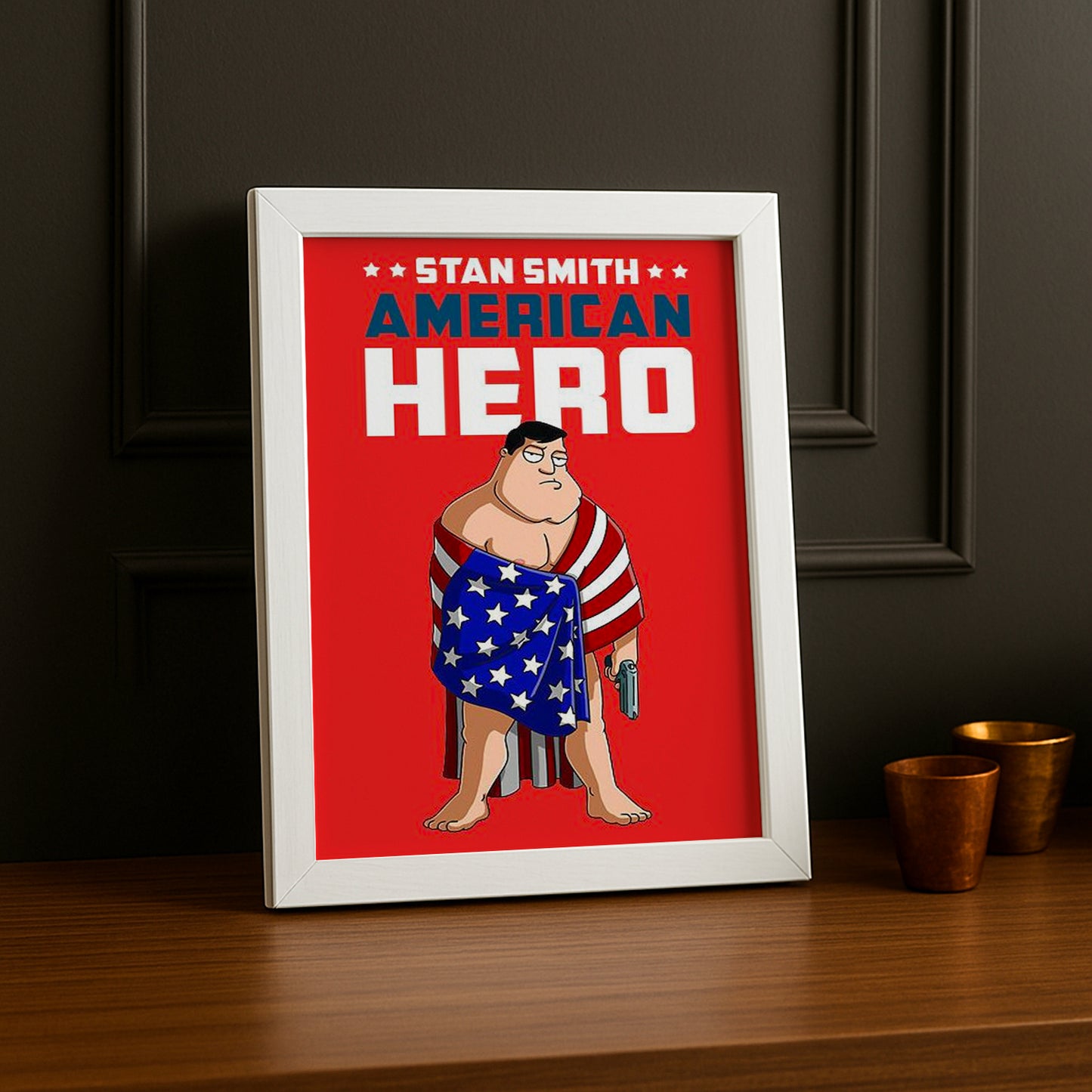 Cadre Photo American Dad - Hero