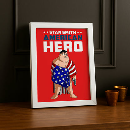 Cadre Photo American Dad - Hero