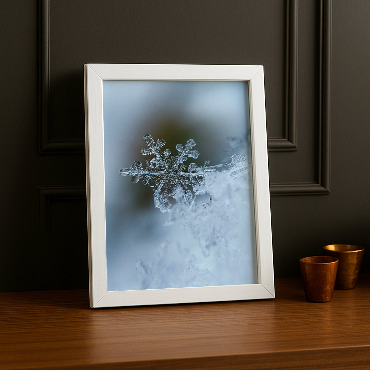 Poster Photo Naturel - Un Flocon