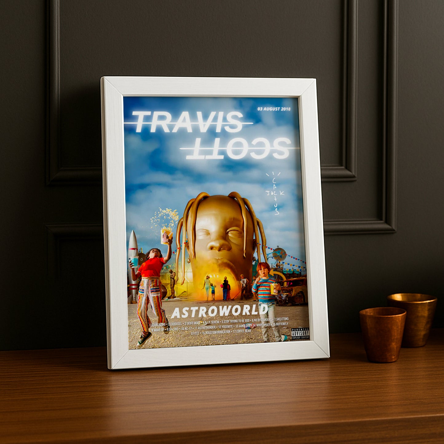 Cadre photo Travis Scott Astroworld
