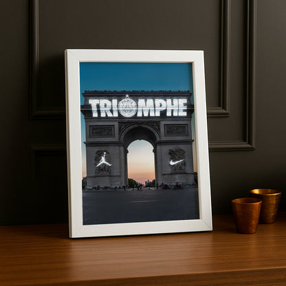 Cadre photo PSG Triomphe