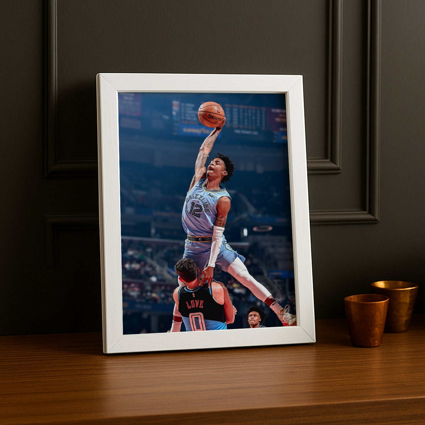 Cadre photo NBA - JA Morant Dunk