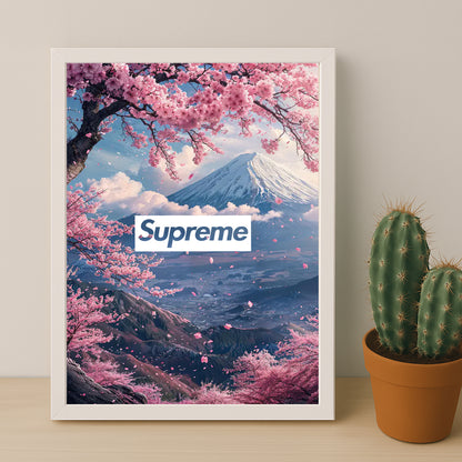 Poster Supreme - Mont Fuji