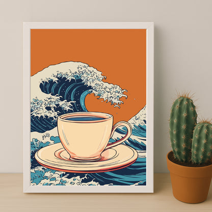 Cadre photo Coffee Lover - Wave